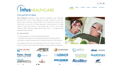 Desktop Screenshot of intushealthcare.eu